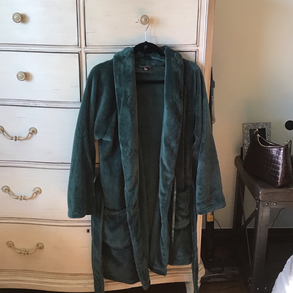 Victoria's Secret Emerald Plush Robe